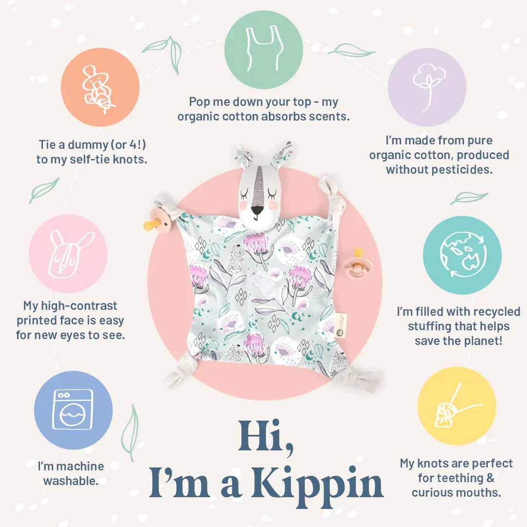 Kippins - Coco - Organic Cotton Baby Comforter