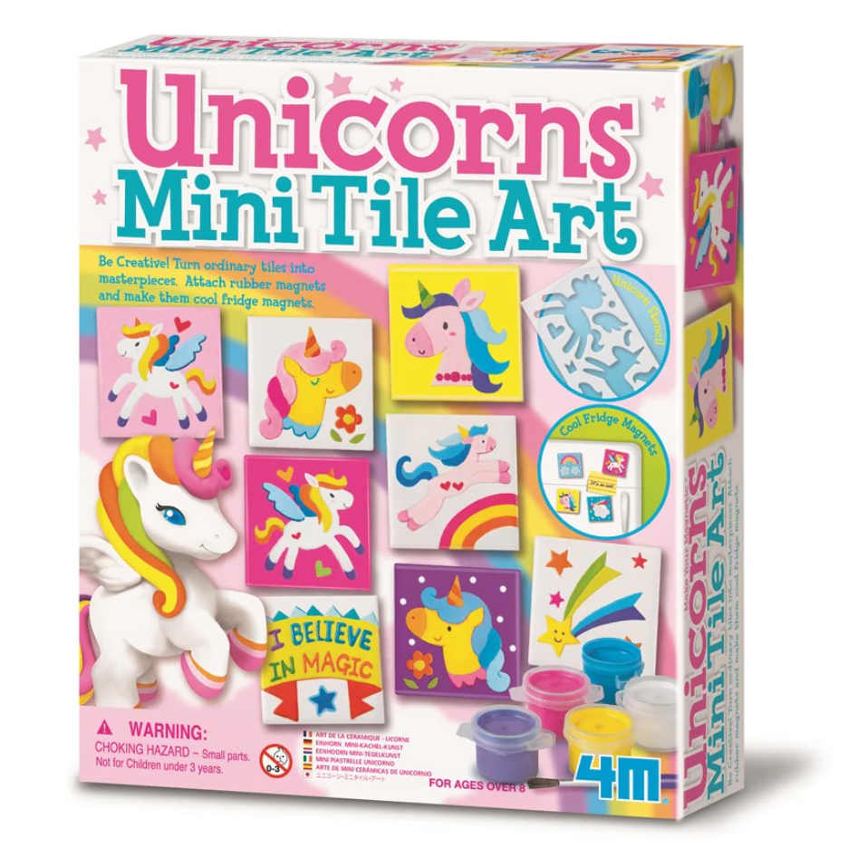 Mini Tile Art - Unicorns