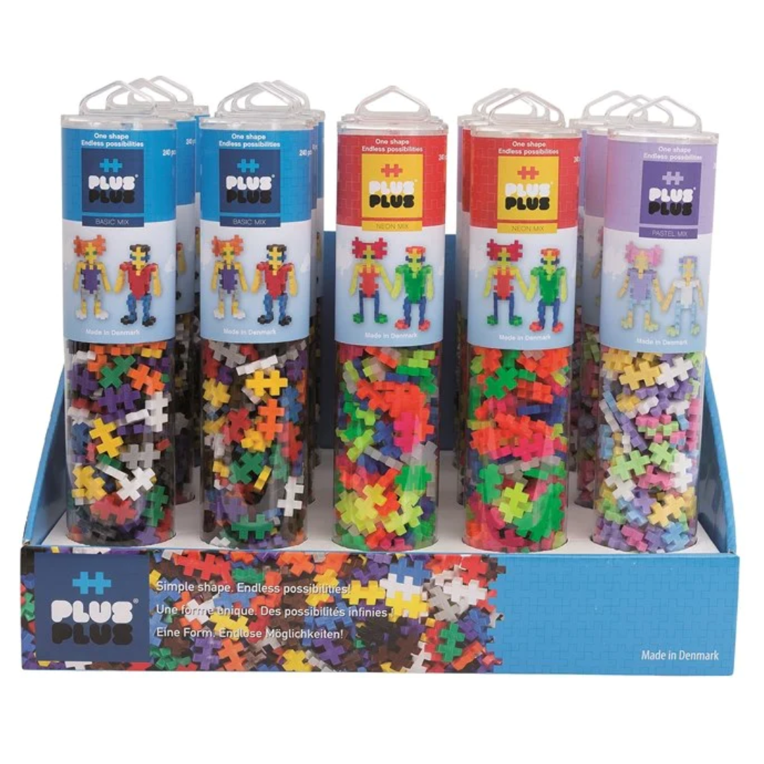 Plus-Plus - 240pcs Tube (Various Creations)