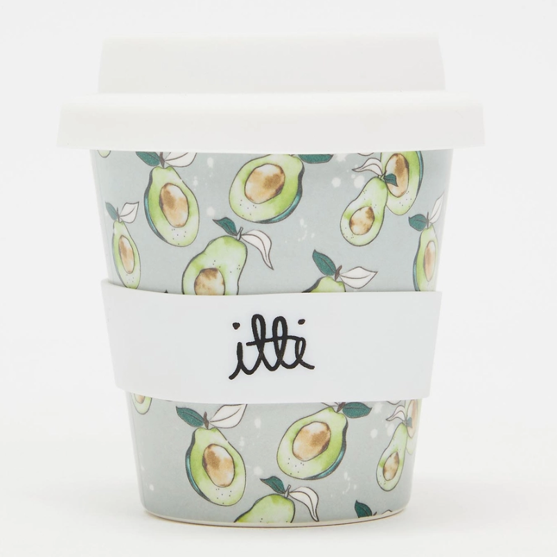 Itti Bamboo Baby Cino Cup with Straw - Avocado