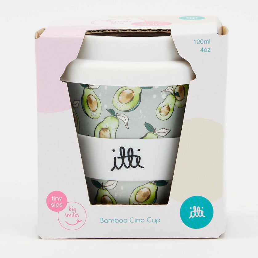 Itti Bamboo Baby Cino Cup with Straw - Avocado