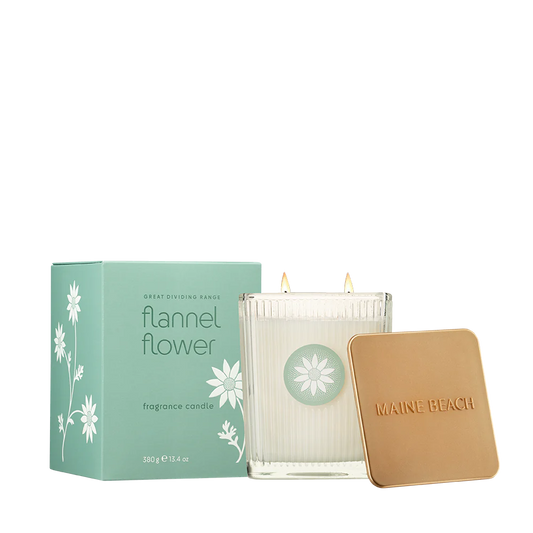 Maine Beach - Fragrance Soy Candle - Flannel Flower