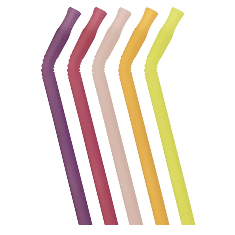 b.box - Reusable Silicone Straw Set (various colours)