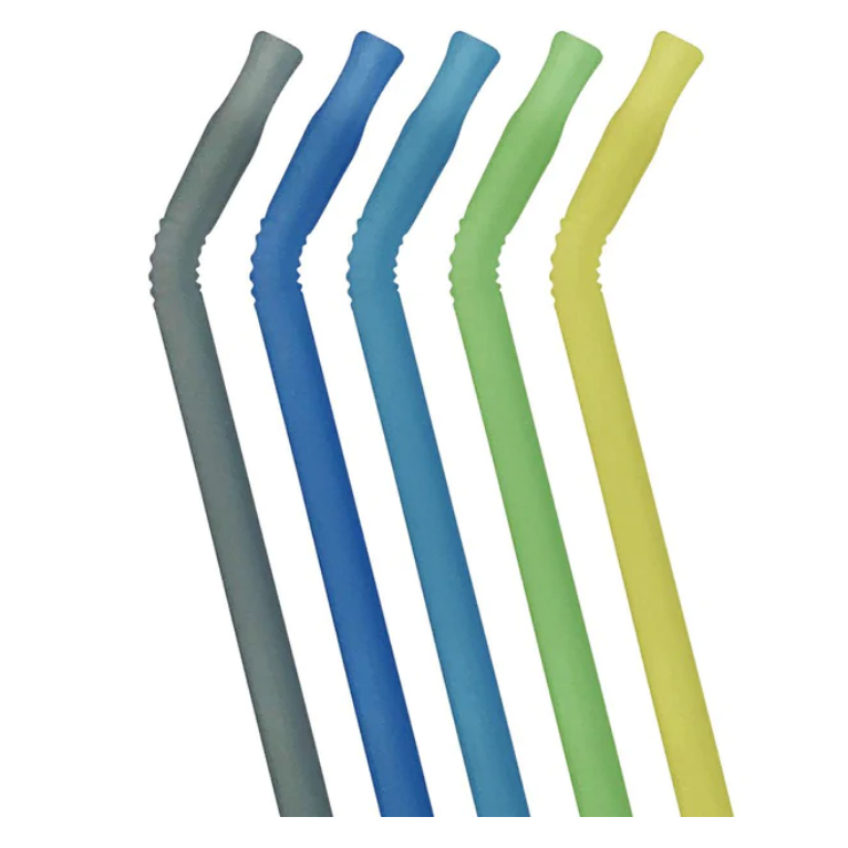 b.box - Reusable Silicone Straw Set (various colours)