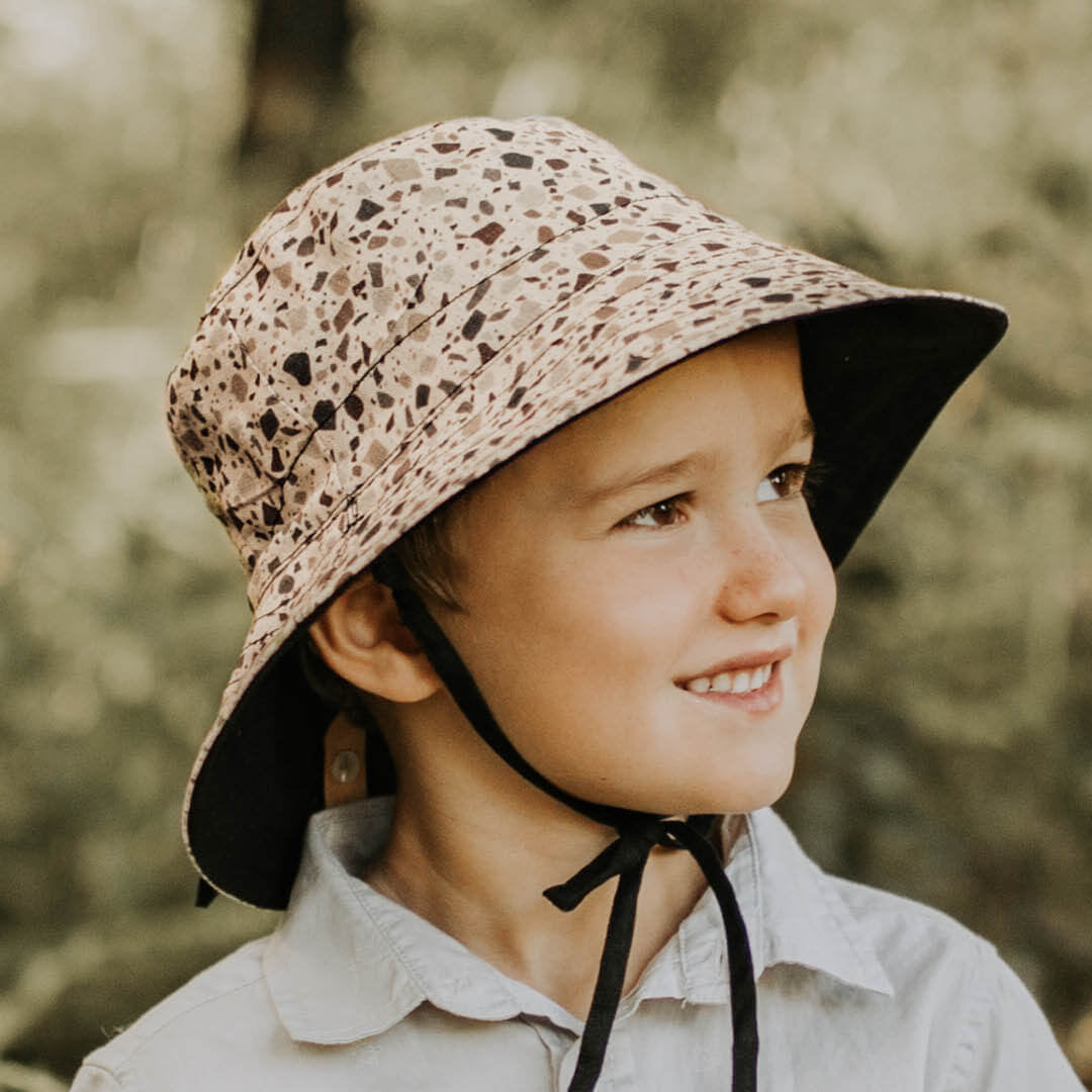 Bedhead Hats - Reversible Linen - Terrazzo