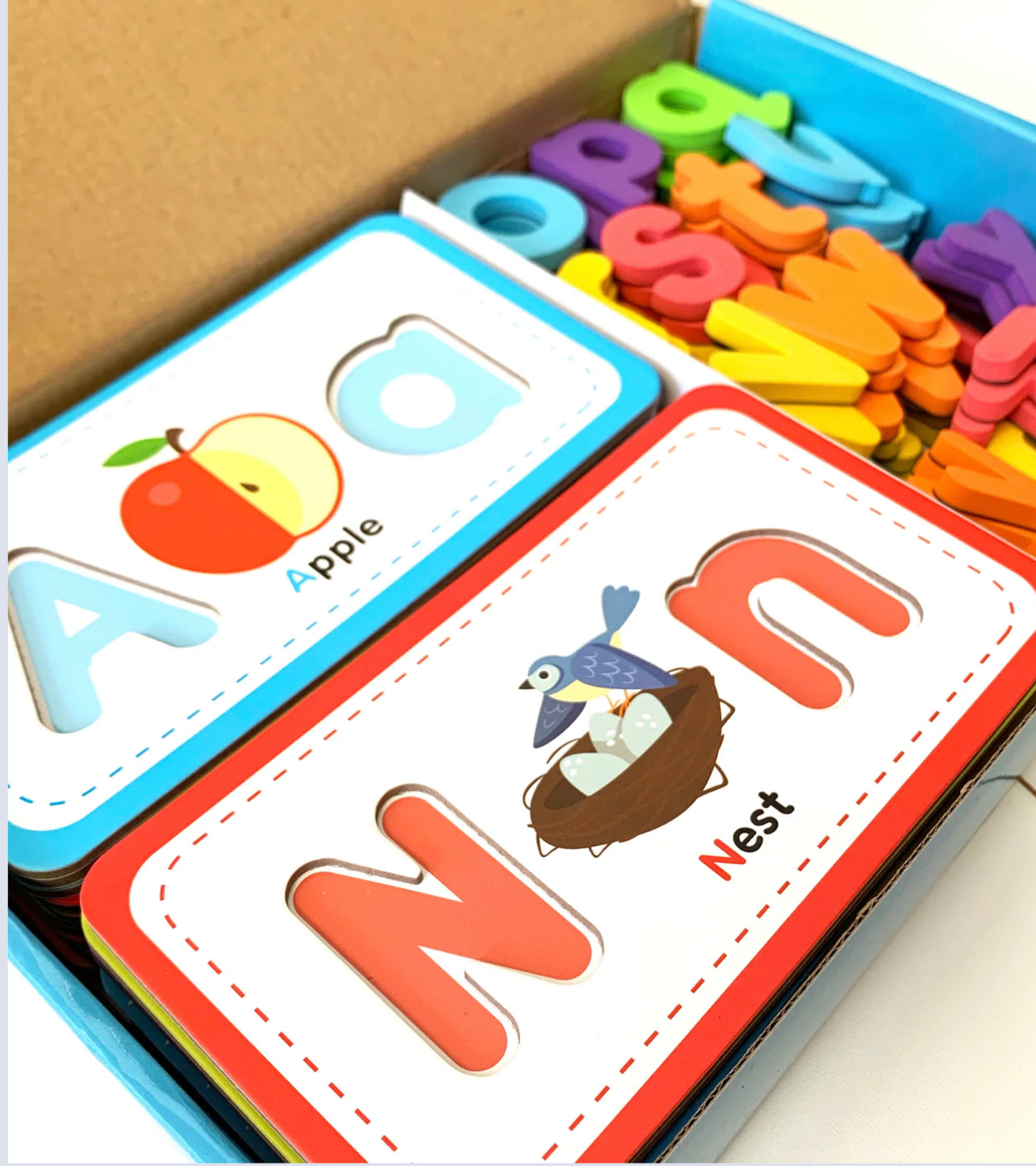 Curious Columbus - Flashcards & ABC Magnetic Letters